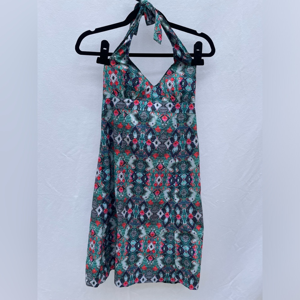 Athleta tie-back halter dress